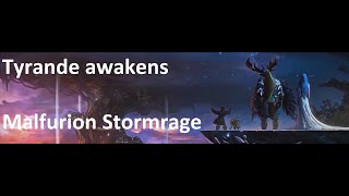 Tyrande awakens Malfurion Stormrage and the Druids from Their Slumber [upl. by Azial95]