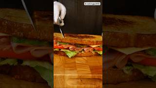 ASMR Deli Ham Sandwich shorts [upl. by Eselahs]