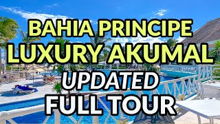 🌴🌴 BAHIA PRINCIPE LUXURY AKUMAL UPDATED FULL TOUR [upl. by Nnednarb]