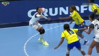 France VS RD Congo Handball Championnat du monde féminin 2015 Tour préliminaire [upl. by Ayal626]