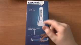 Nevadent Water Jet Flosser unboxing video Magyar  Nevadent szájzuhany kicsomagolás [upl. by Kania]