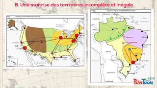 Les dynamiques territoriales des Etats Unis et du Brésil [upl. by Beka]