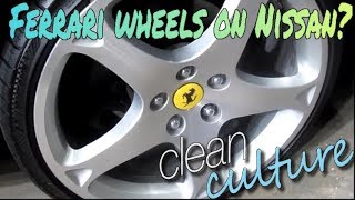 Ferrari wheels on a Nissan Clean Culture [upl. by Edas416]