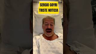 😭😭Enfermedad incurable Sergio Goyri preocupa a sus fanáticos tlnovelas ventaneando [upl. by Lezned819]