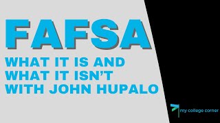 FAFSA Simplified  The One Thing You Need to Know [upl. by Emylee]