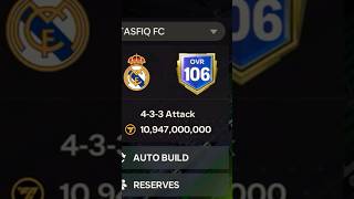 Finally 106 OVR 🌟✅ fcmobile [upl. by Aremaj]