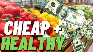 9 Tips to Eat Healthy on a Budget [upl. by Nylyaj]