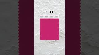 Pantone Color History [upl. by Nodnas]