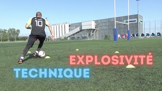 Entraînement EXPLOSIVITÉ et TECHNIQUE au Football [upl. by Jenifer]