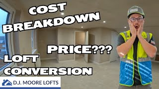 Loft Conversion Cost Breakdown 2024  ATTIC CONVERSION [upl. by Dunham]