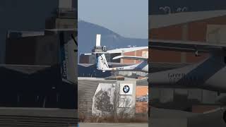 Electric plane almost no noise sabadell airport acbs electric plane [upl. by Neile]