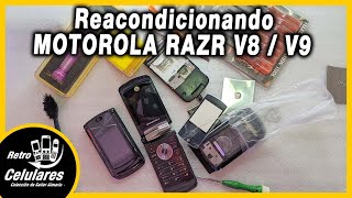 Retro Reacondicionando un Motorola V8  V9 en VIVo [upl. by Grussing246]