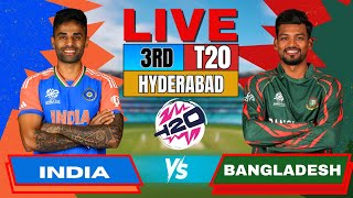 India vs Bangladesh 3rd T20  Live Score amp Commentary  IND vs BAN Live Match Today  IND vs BAN [upl. by Enitselec]