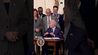 Joe Biden Signs New Gun Control Law joebiden [upl. by Tresa983]