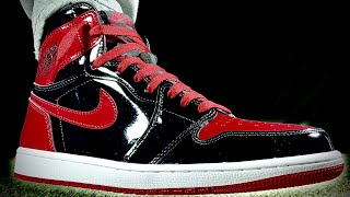 quotWelcome to the Familyquot【スニーカーレビュー】AIR JORDAN 1 RETRO HIGH OG quotPATENT BREDquot【review amp on feet】 [upl. by Rhoda488]