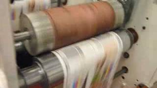 Flexo Label Press by Multitec India [upl. by Neilla916]