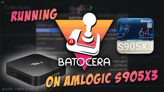 Installing Batocera on S905x3 Android TV Box Tanix TX3 [upl. by Ahsiuqal]