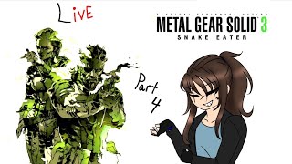 Metal gear solid 3 Snake Eater live Hard part 4 with commentary [upl. by Tybi]