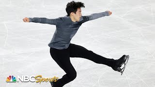 Nathan Chen breaks 100 points in dominant redemptive short program  NBC Sports [upl. by Nixie]