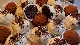 كرات الأوريو السهلة والذيذة وبثلاث مكونات فقط Easy Delicious Oreo Balls with Only Thre Ingredients [upl. by Everara617]