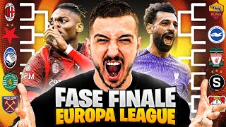 HO SIMULATO LA FASE FINALE DELLEUROPA LEAGUE [upl. by Cointon]