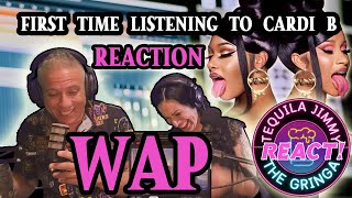 FIRST TIME LISTENING TO CARDI B  WAP  REACTION [upl. by Derwood]