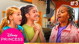 Recording A New Disney Song  Episode 3  Create Your World Making a Disney Song  Disney Princess [upl. by Nisse]