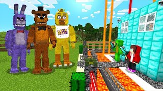 FNAF vs Security Haus Kampf  Minecraft [upl. by Aibos]