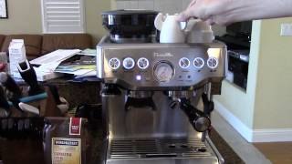 How To Use The Breville Barista Express [upl. by Eelsnia]