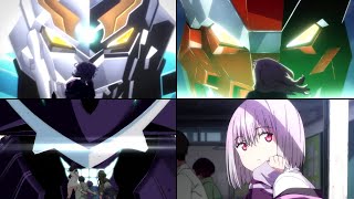 GRIDMAN YOMOGI amp ALEXIS KERIB COMPARISON UNIVERSE AKANE SAVE SSSS DYNAZENON グリッドマン ユニバース 比較 新条アカネ [upl. by Anairotciv]