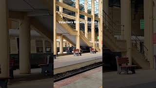 Velachery Railway station youtubeshorts viralvideo railway railwaystation irctc velacherry [upl. by Meggy172]