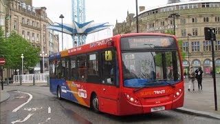 Buses Trains amp Trams in Sheffield  May 2016 [upl. by Healion]