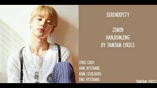 Serendipity  Jimin Lyrics HanRomEng [upl. by Nabal]