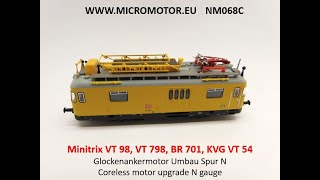 NM068C Minitrix VT 798 [upl. by Avner]