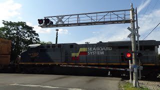 Thompson Lane Railroad Crossing Nashville TN [upl. by Attenahs325]