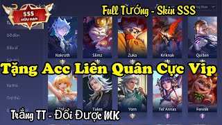 Tặng Acc Liên Quân Vip Miễn Phí Mới Nhất 2024 Có Nhiều Skin Xịn Cho Các Bạn [upl. by Celinda]