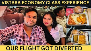 LUXURIOUS VISTARA ECONOMY CLASS FLIGHT EXPERIENCE  VISTARA FOOD REVIEW 😍😍 Mumbai to Delhi ✈️ [upl. by Keriann427]