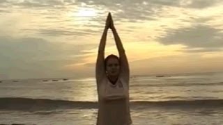 Yoga amp Tantra Chakras  Baddha Padmasana Bound Lotus Pose [upl. by Nahtanaoj]