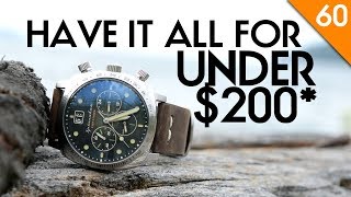 Spinnaker Hull Chronograph Awesome Lume  Watch Review [upl. by Alphonse]