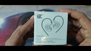 KZ EDX Pro IEM ⚡ Best IEM Earphones Under 1000 in 2024  IEM Wired Headphone With Mic Unboxing [upl. by Jenkins]