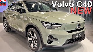 All NEW Volvo C40 Electric 2024  Visual OVERVIEW interior amp exterior [upl. by Larochelle]