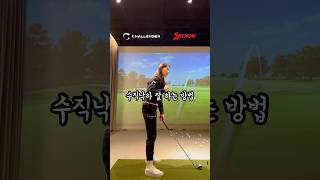 수직낙하 잘하고 싶으신가요 golf 골프연습 골프레슨 골프 골프스윙 [upl. by Nhguavahs]