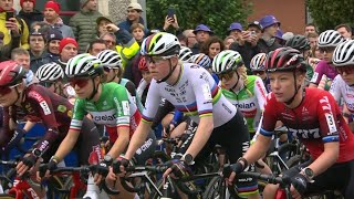 Cyclocross Oudenaarde Women Elite 50fps 01 Nov 2024 [upl. by Sunny996]