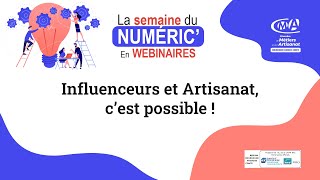 Influenceurs et Artisanat cest possible [upl. by Noit]