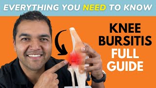 Knee Bursitis  Everything You Need To Know Diagnosis amp Treatment [upl. by Jessy]