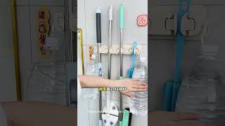 Itis still necessary to install a punch free mop clip behind the door which is convenient for storag [upl. by Alial255]