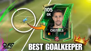 101 CASTEELS IS THE BEST H2H GOALKEEPER RIGHT NOW🔥 FC MOBILE BEST GK  CASTEELS FC MOBILE [upl. by Yoj]