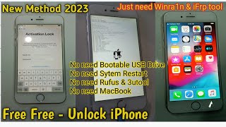 How To iPhone 6 iCloud Unlock  iPhone 6 iOS 1257 iCloud Bypass Free 2023 [upl. by Lenoel]