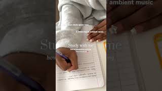 How to romanticize studying 📓 studywithme studymotivation study [upl. by Nairda]