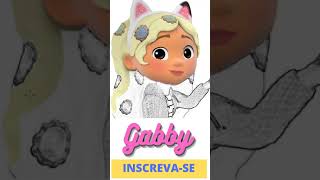 COLORINDO a GABBY do DESENHO A CASA MÁGICA DE GABBY  Coloring GABBYS DOLLHOUSE [upl. by Atalie553]